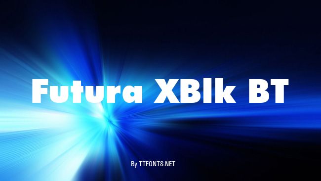 Futura XBlk BT example